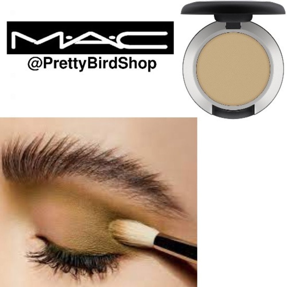 MAC PER SUEDE ME shadow NIB olive green Powder Kiss Matte